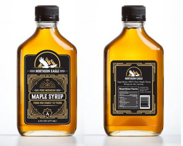 Northern Eagle Maple Syrup - 6.7oz Pocket Flask